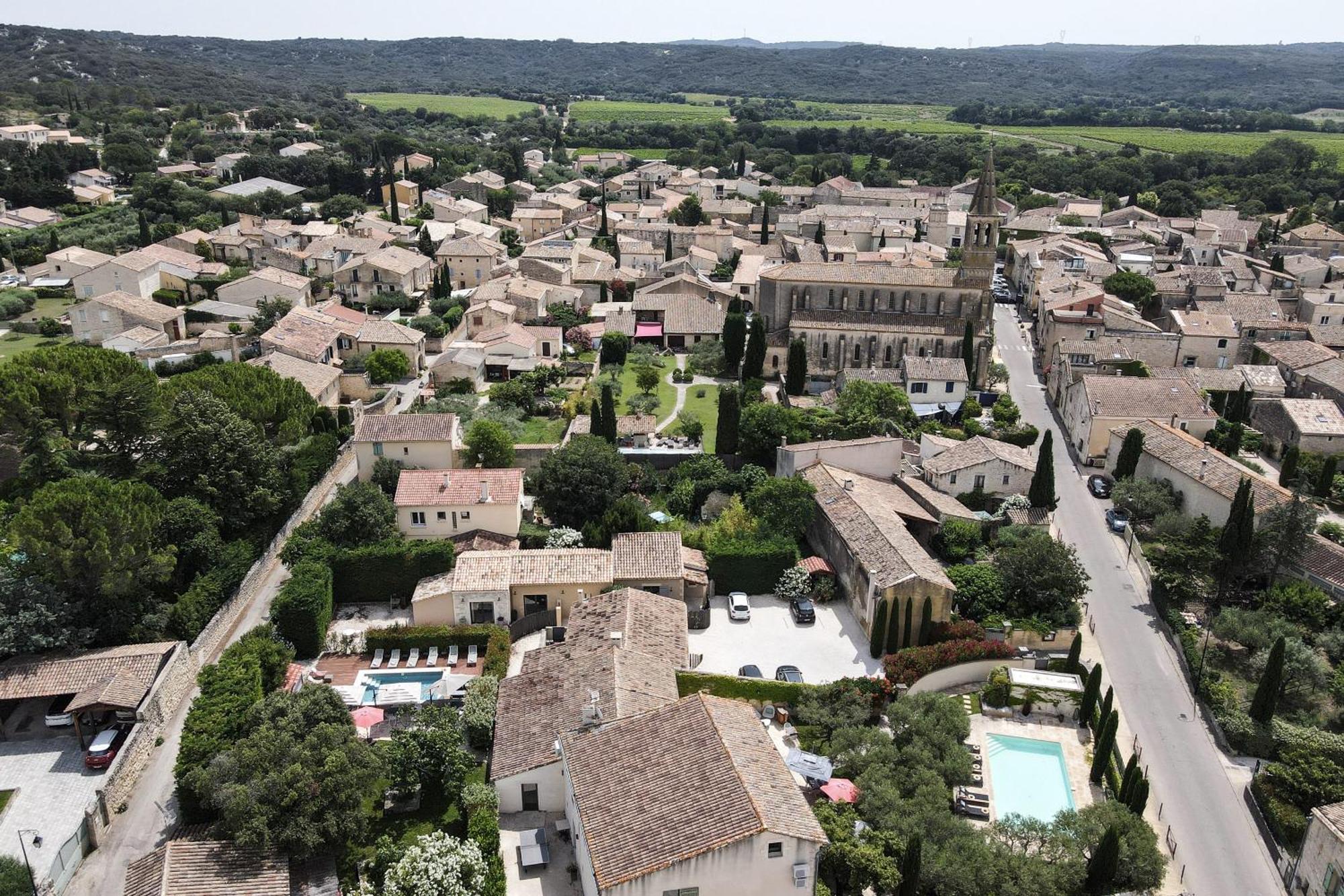 La Belle Vie Hotell Saint-Hilaire-dʼOzilhan Eksteriør bilde