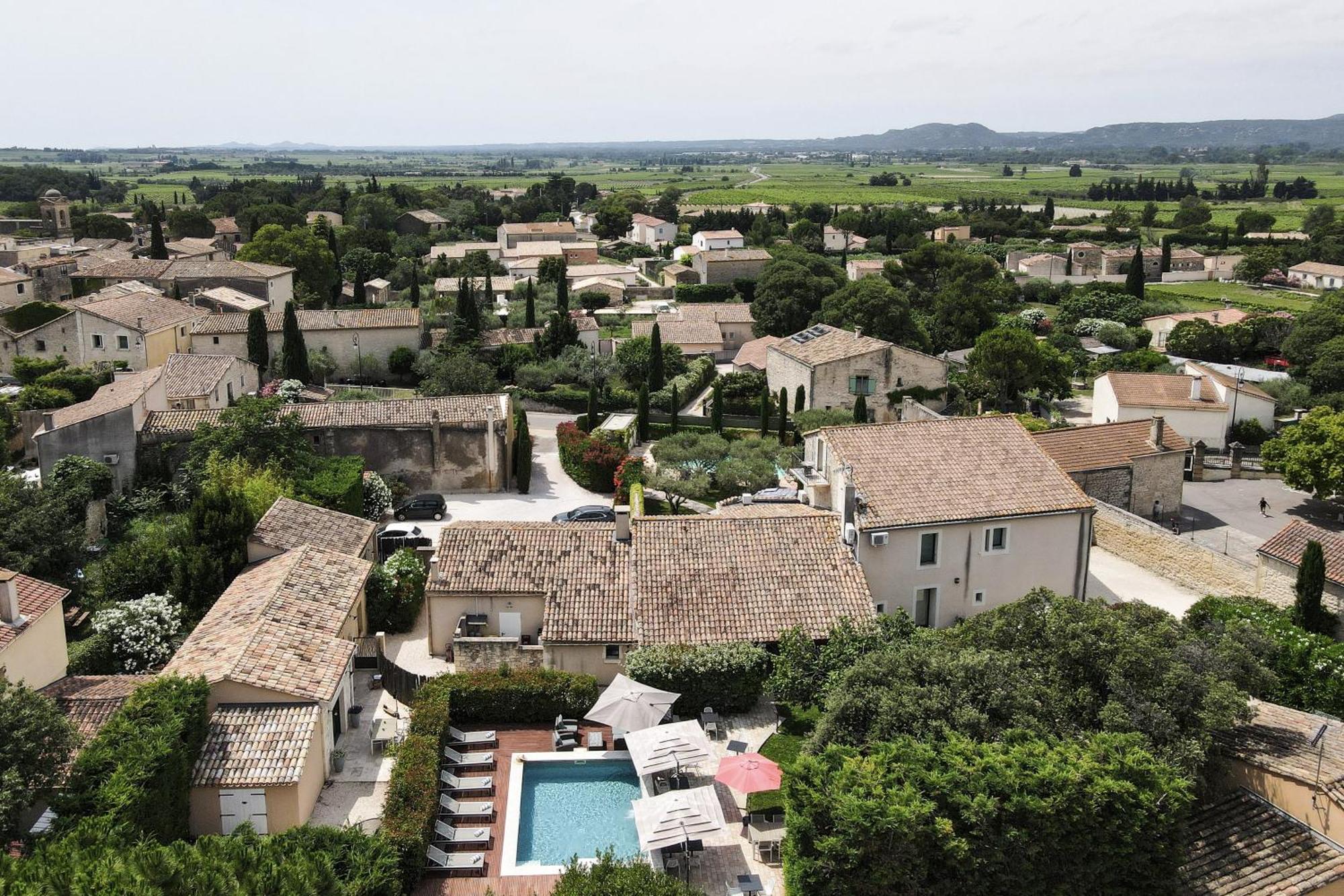 La Belle Vie Hotell Saint-Hilaire-dʼOzilhan Eksteriør bilde
