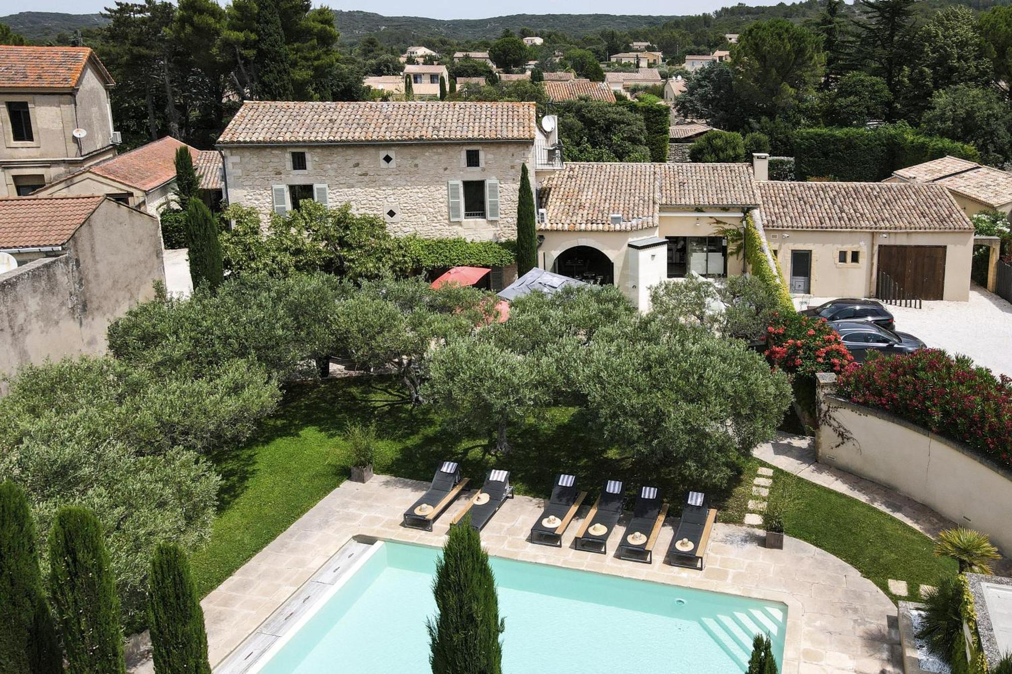 La Belle Vie Hotell Saint-Hilaire-dʼOzilhan Eksteriør bilde