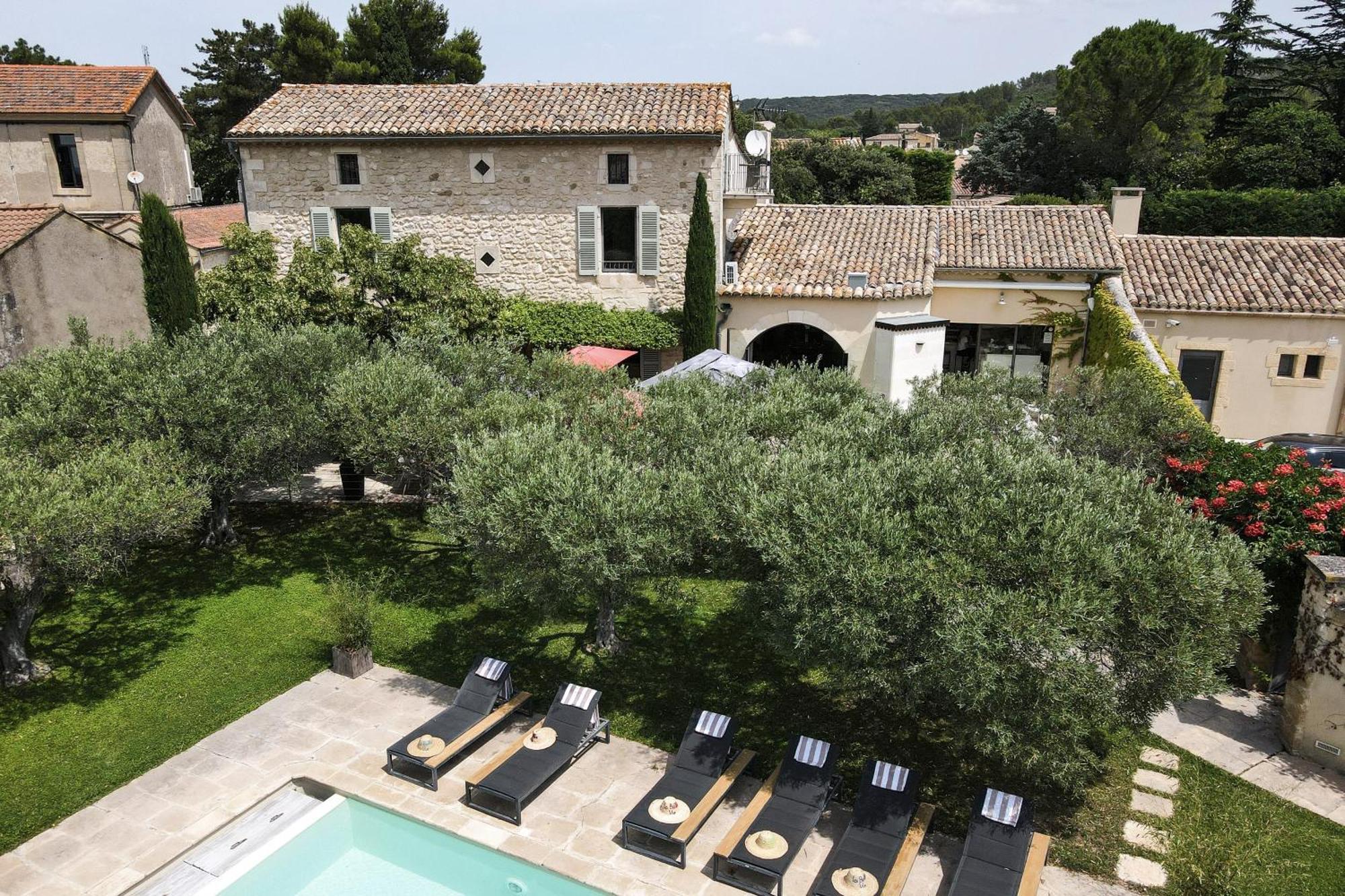 La Belle Vie Hotell Saint-Hilaire-dʼOzilhan Eksteriør bilde